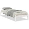 Cadre de lit extra long sans matelas 100x210 cm bois massif pin 