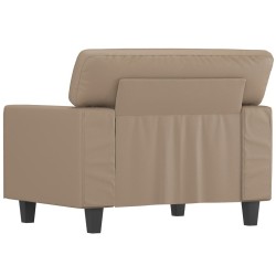 Fauteuil Cappuccino 60 cm Similicuir 