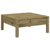 Salon de jardin 5 pcs avec coussins bois de pin imprégné 