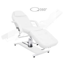 Table de massage Blanc 180x62x(87-112) cm 