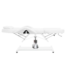Table de massage Blanc 180x62x(87-112) cm 