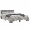 Cadre de lit sans matelas sonoma gris 120x200 cm 