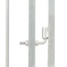 Chenil d'extérieur avec toit pour chiens 150x150x200 cm 
