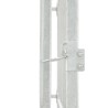 Chenil d'extérieur avec toit pour chiens 150x150x200 cm 