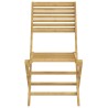 Ensemble à manger de jardin 7 pcs Bois d'acacia solide 
