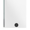 Armoire de salle de bain à miroir LED Blanc brillant 50x13x70cm 