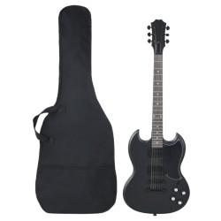 Guitare électrique pour débutants avec sac noir 4/4 39" 