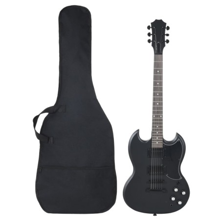 Guitare électrique pour débutants avec sac noir 4/4 39" 