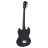Guitare électrique pour débutants avec sac noir 4/4 39" 