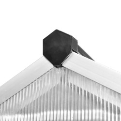 Serre Aluminium renforcé 3,46 m² 