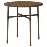Ensemble à manger de jardin 3pcs Résine tressée Marron 