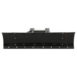 Chasse-neige pour chariot élévateur 150x38 cm Noir 