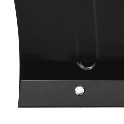 Chasse-neige pour chariot élévateur 150x38 cm Noir 