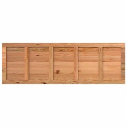Dessus de table marron clair bois chêne massif rectangulaire 