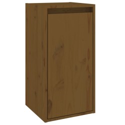 Meubles TV 3 pcs Marron miel Bois massif de pin 