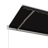 Auvent rétractable automatique 400x350 cm Anthracite 