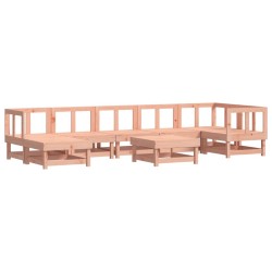 Salon de jardin 8 pcs bois massif douglas 