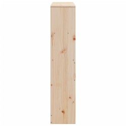 Tête de lit avec rangement 90 cm bois massif de pin 