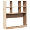 Tête de lit avec rangement 90 cm bois massif de pin 