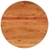 Dessus de table Ø90x3,8 cm rond bois massif d'acacia 