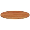 Dessus de table Ø90x3,8 cm rond bois massif d'acacia 