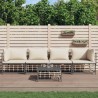 Salon de jardin 5 pcs avec coussins anthracite résine tressée 