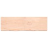 Dessus de table 200x60x(2-6) cm bois de chêne massif non traité 