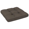 Salon de jardin palette 4 pcs Pin imprégné de marron miel 