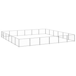 Chenil Argenté 36 m² Acier 