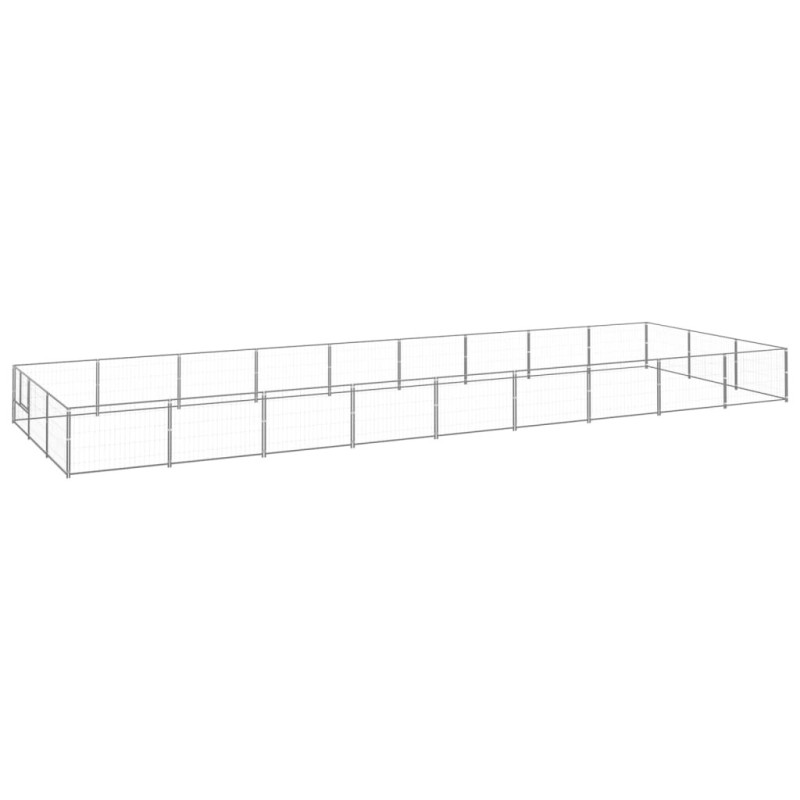 Chenil Argenté 27 m² Acier 