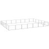 Chenil Argenté 35 m² Acier 