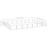 Chenil Argenté 35 m² Acier 