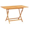 Ensemble à manger de jardin 5 pcs Bois de teck massif 