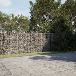 Panier gabion avec couvercle 600x100x150 cm fer galvanisé 