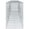 Panier gabion avec couvercle 600x100x150 cm fer galvanisé 