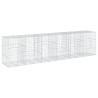 Panier gabion avec couvercle 600x100x150 cm fer galvanisé 