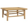 Salon de jardin 6 pcs avec coussins vert bambou 