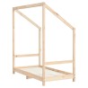 Cadre de lit pour enfant 70x140 cm bois de pin massif 