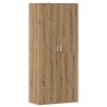 Armoire à chaussures chêne artisanal bois d'ingénierie 