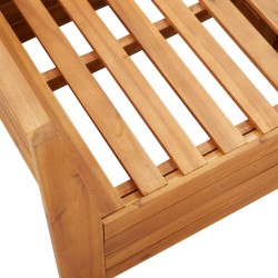 Canapé d'angle sectionnel 1 pc et coussins Bois d'acacia massif 