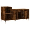 Meuble TV Chêne fumé 100x35x55 cm Bois d'ingénierie 