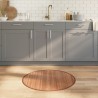 Tapis rond naturel 80 cm bambou 