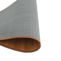 Tapis rond naturel 80 cm bambou 