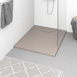 Receveur de douche SMC Marron 100x80 cm 