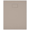 Receveur de douche SMC Marron 100x80 cm 