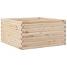 Jardinière 90x90x46 cm bois de pin massif 
