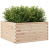 Jardinière 90x90x46 cm bois de pin massif 
