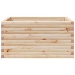 Jardinière 90x90x46 cm bois de pin massif 