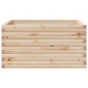 Jardinière 90x90x46 cm bois de pin massif 