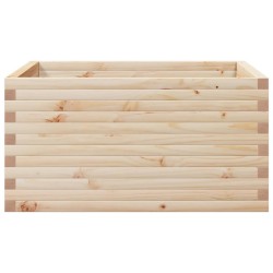 Jardinière 90x90x46 cm bois de pin massif 
